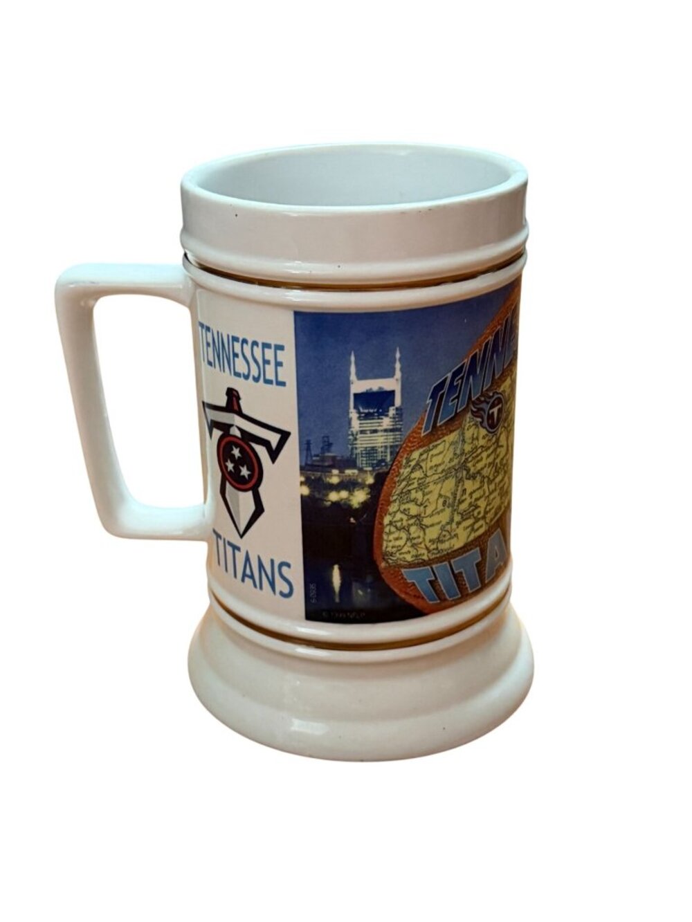 Team Reflections Tennessee Titans NFL Football Mug Stein-GUC